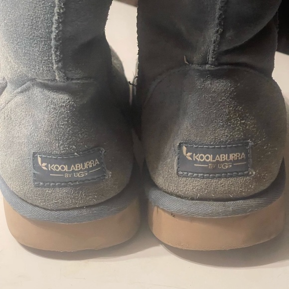 Koolaburra By Ugg Classic Short Women’s Size 9 Blue Suede Boots Flawed - Picture 5 of 10
